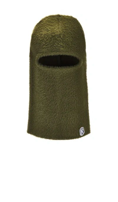 Billionaire Boys Club Mane Balaclava In Olive