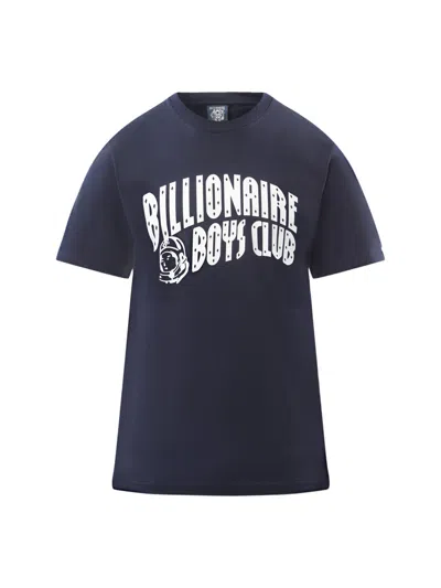 Billionaire Boys Club Arch Logo-print Cotton T-shirt In Blue
