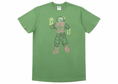 Pre-owned Billionaire Boys Club Men's  Astro Lights Tee Shirt In Green/willow