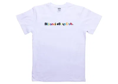 Pre-owned Billionaire Boys Club Men's  Billionaire Knit Tee Shirt In White