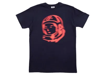 Pre-owned Billionaire Boys Club Men's  Blur Tee Shirt In Navy Blue