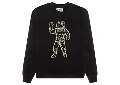 Pre-owned Billionaire Boys Club Men's  Camo Astronaut Crew Sweater In Black