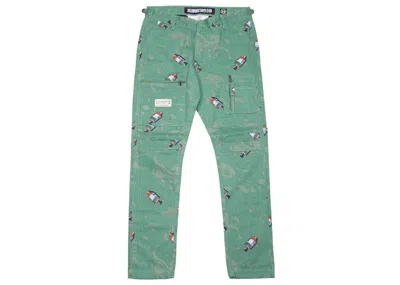Pre-owned Billionaire Boys Club Men's  Capsule Pants In Green