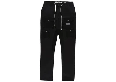 Pre-owned Billionaire Boys Club Men's  Cargo Drop Pants In Black