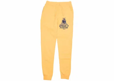 Pre-owned Billionaire Boys Club Men's  Club Sweatpants In Yellow