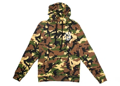 Pre-owned Billionaire Boys Club Men's  Crafts Hoodie In Brown/camo