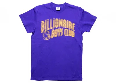 Pre-owned Billionaire Boys Club Men's  Dazed Tee Shirt In Blue
