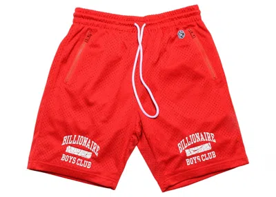 Pre-owned Billionaire Boys Club Men's  Junior Varsity Shorts In Red