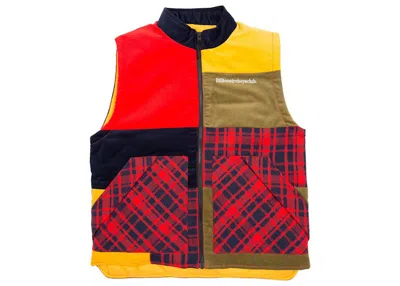 Pre-owned Billionaire Boys Club Men's  Moonlite Vest In Red