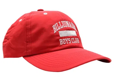 Pre-owned Billionaire Boys Club Men's  No Cap Hat In Red