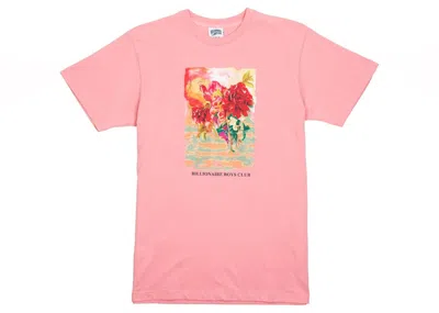 Pre-owned Billionaire Boys Club Men's  Painted Tee Shirt In Pink