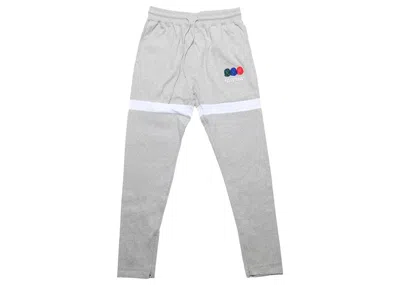 Pre-owned Billionaire Boys Club Men's  Peak Track Pants In Heather Grey