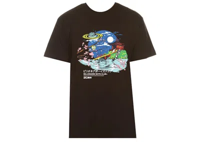 Pre-owned Billionaire Boys Club Men's  Sakura Tee Shirt In Black