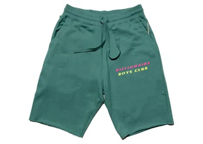 Pre-owned Billionaire Boys Club Men's  Tropics Shorts In Blue/deep Sea Coral