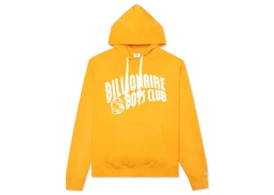 Pre-owned Billionaire Boys Club Men's  Vintage Arch Hoodie In Yellow
