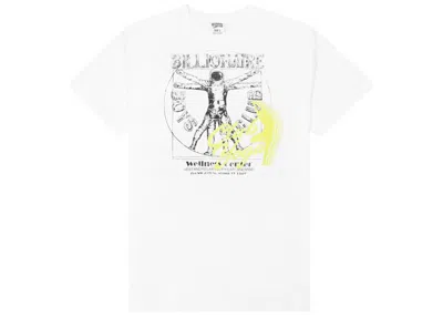 Pre-owned Billionaire Boys Club Men's  Wellness Tee Shirt In White