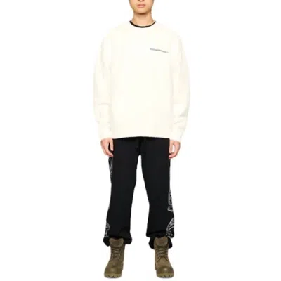 Billionaire Boys Club Men Fuzz Sweatshirt In Whisper White