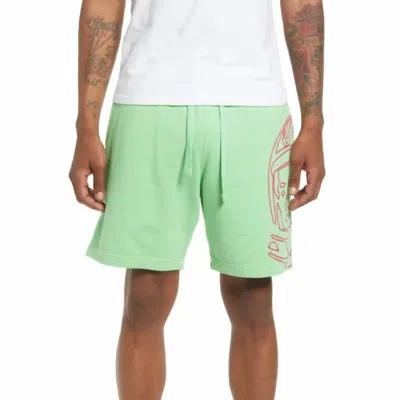 Billionaire Boys Club Men's Helmet Shorts In Summer Green In Multi