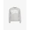 Billionaire Boys Club Mens  Arch Branded-print Cotton-jersey Sweatshirt In Ash Grey