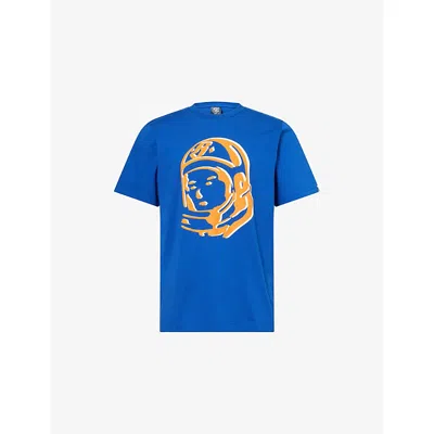 Billionaire Boys Club Mens Blue Astro Short-sleeve Cotton-jersey T-shirt Xs