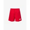 Billionaire Boys Club Bb Curve Drawstring Shorts In Red
