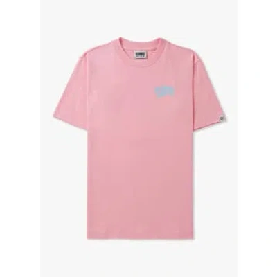 Billionaire Boys Club Mens Small Arch Logo T-shirts In Pink