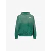 Billionaire Boys Club Mens Arch Logo-print Relaxed-fit Cotton Hoody Washed Green In Washed Green