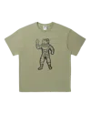 Shop Billionaire Boys Club Molecules Tee In Oil Green