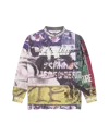 Billionaire Boys Club Motto Jersey Long-sleeve Tee In White