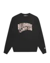 Billionaire Boys Club Mountain Fill Arch Logo Crewneck In Black
