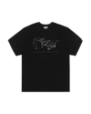 Billionaire Boys Club Nyc Og Logo Camo Tee In Black