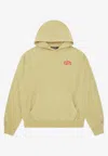 Billionaire Boys Club Oversized Arch Logo Hooded Sweatshirt In Khaki
