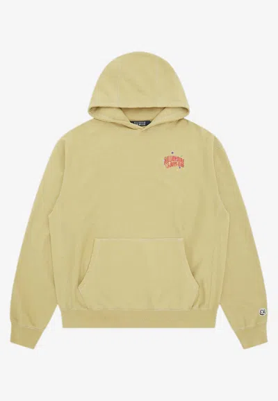 Billionaire Boys Club Oversized Arch Logo Hooded Sweatshirt In Khaki