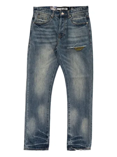 Billionaire Boys Club Raid Heart Jeans In Blue
