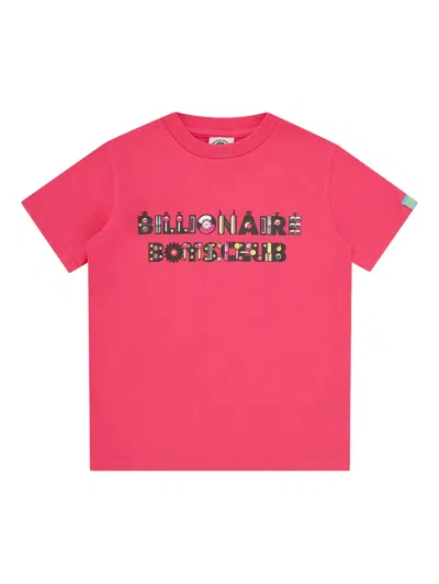 Billionaire Boys Club Kids' Robot Text T-shirt