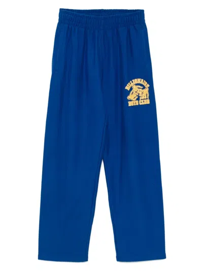 Billionaire Boys Club Script Logo Sweatpants In Blue