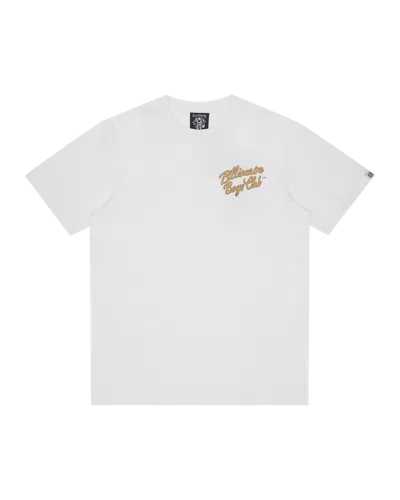 Billionaire Boys Club Kids' Script Logo T-shirt In White