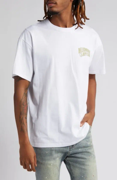 Billionaire Boys Club Small Arch Logo Graphic T-shirt In White