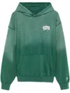 Billionaire Boys Club Mens Arch Logo-print Relaxed-fit Cotton Hoody Washed Green In Green