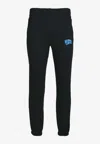Billionaire Boys Club Logo Print Cotton Track Pants In Black