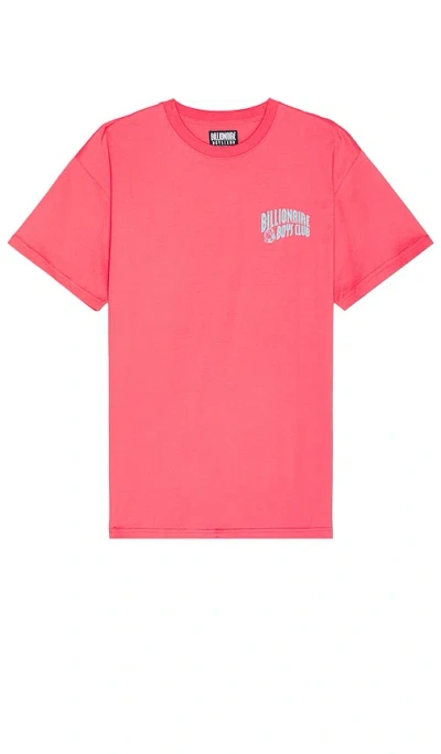 Billionaire Boys Club Small Arch Tee In Red