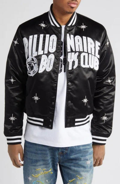 Billionaire Boys Club Views Bomber Jacket In Black