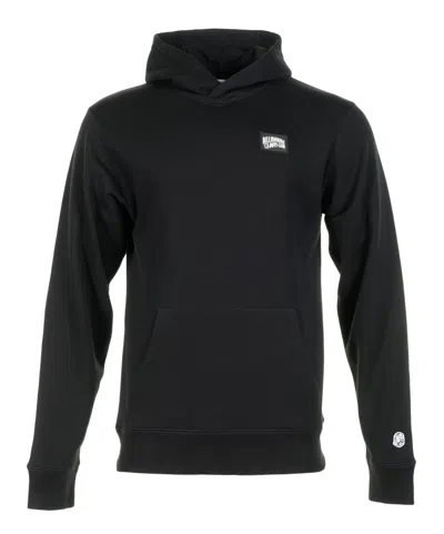 Billionaire Boys Club Woven Patch Arch Logo Popover Hoody In Black