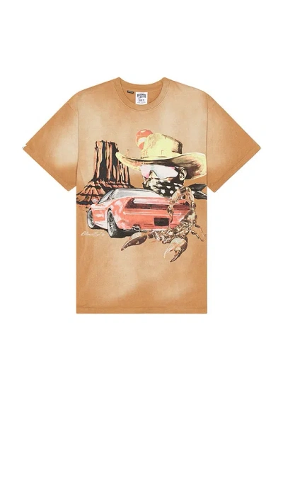 Billionaire Boys Club Wrangler Tee In Chipmunk