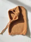 Billy Bamboo Women's Angora Wool Balaclava In Camel
