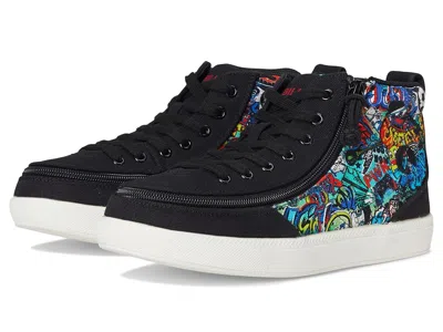 Billy Footwear Billy Classic D|r Ii High Kid's Shoes Night Sk8ter : 11 Little Kid M, Synthetic In Black