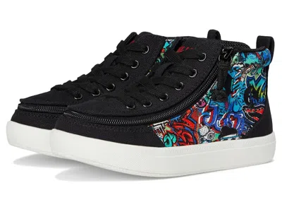 Billy Footwear Billy Classic D|r Ii High Kid's Shoes Night Sk8ter : 6 Toddler M, Textile In Black