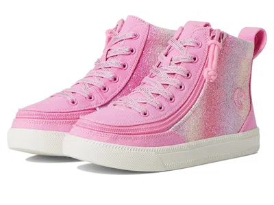 Billy Footwear Billy Classic Lace High (toddler/little Kid) Kid's Shoes Pink Glitz : 6 Big Kid M, Canvas