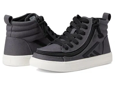 Billy Footwear Billy Cs High Top (little Kid/big Kid) Kids Shoes Charcoal/black : 7 Big Kid M, Rubber In Multi
