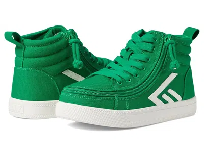 Billy Footwear Billy Cs High Top (little Kid/big Kid) Kids Shoes Green/white : 7 Big Kid W, Rubber In Multi